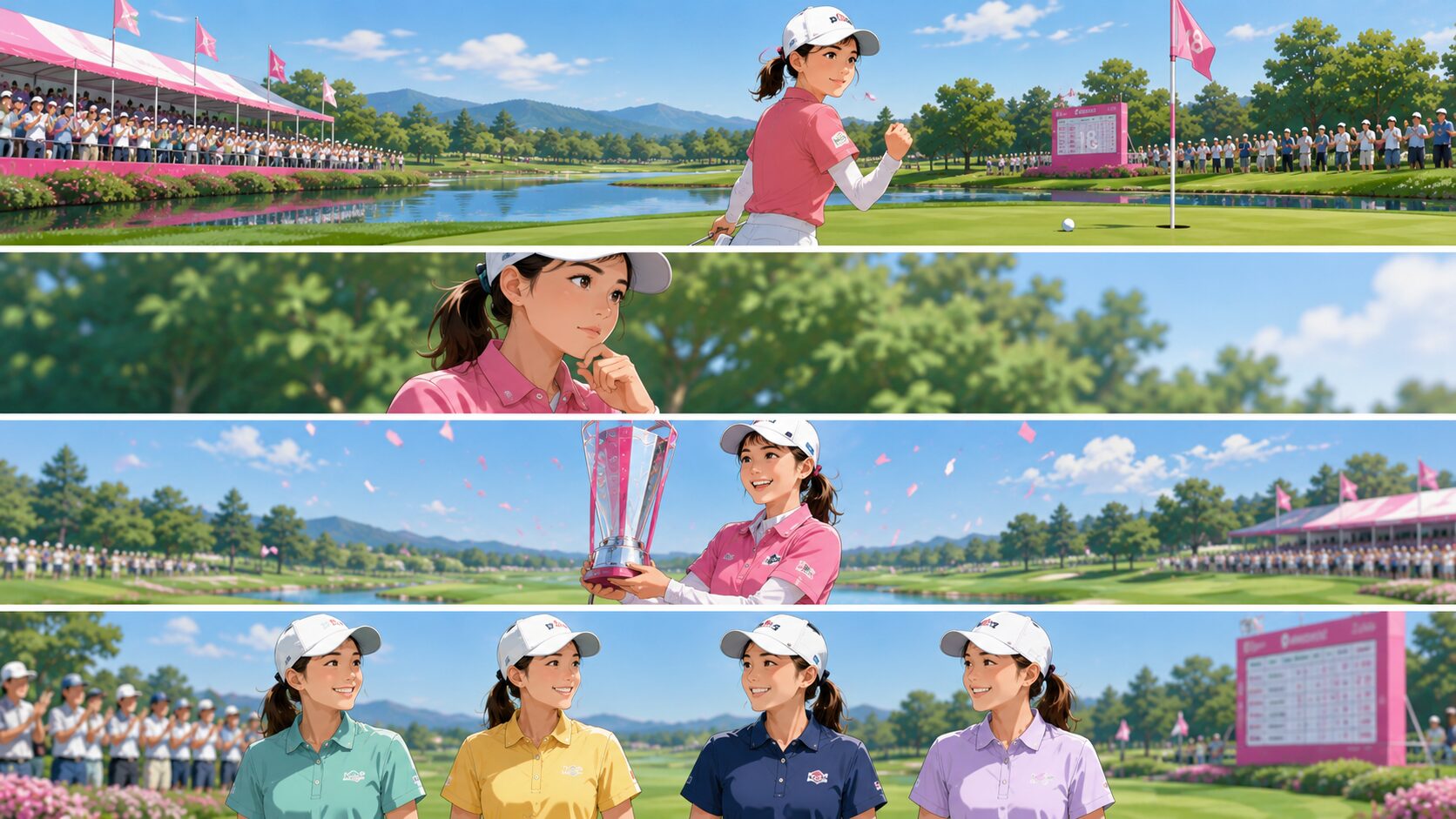 18番ホールのバーディーが大須賀望の優勝を決定づけたのイメージ画像
