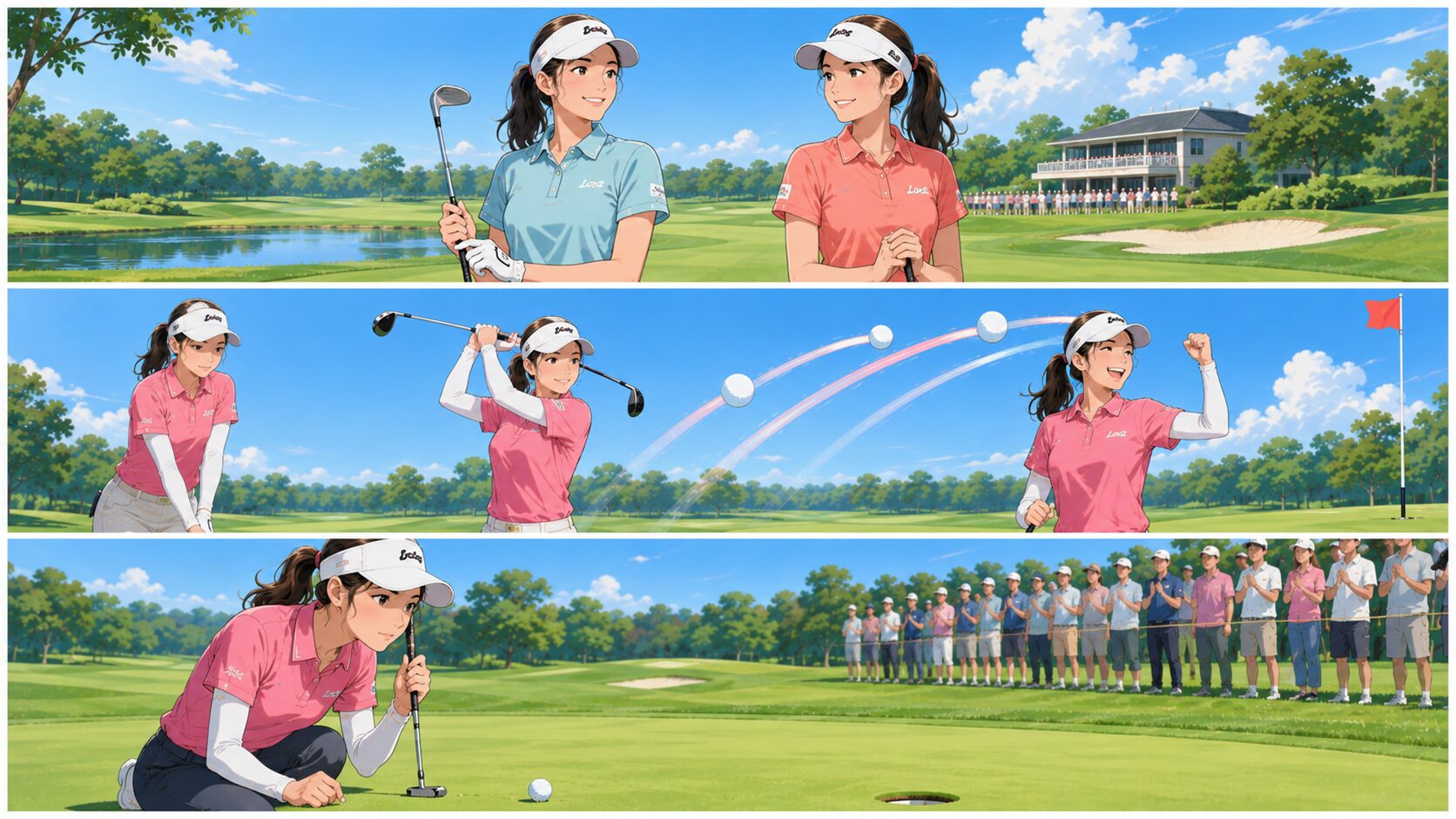 松原柊亜と森村美優も優勝争いに加わったのイメージ画像