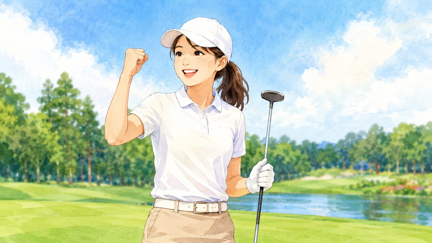 最終日は平岡瑠依が冷静なプレーで初優勝をつかんだのイメージ画像