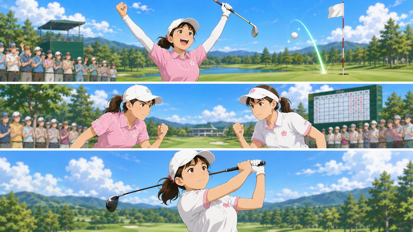 中地萌が国内ステップ初となる歴史的なアルバトロスを達成したのイメージ画像