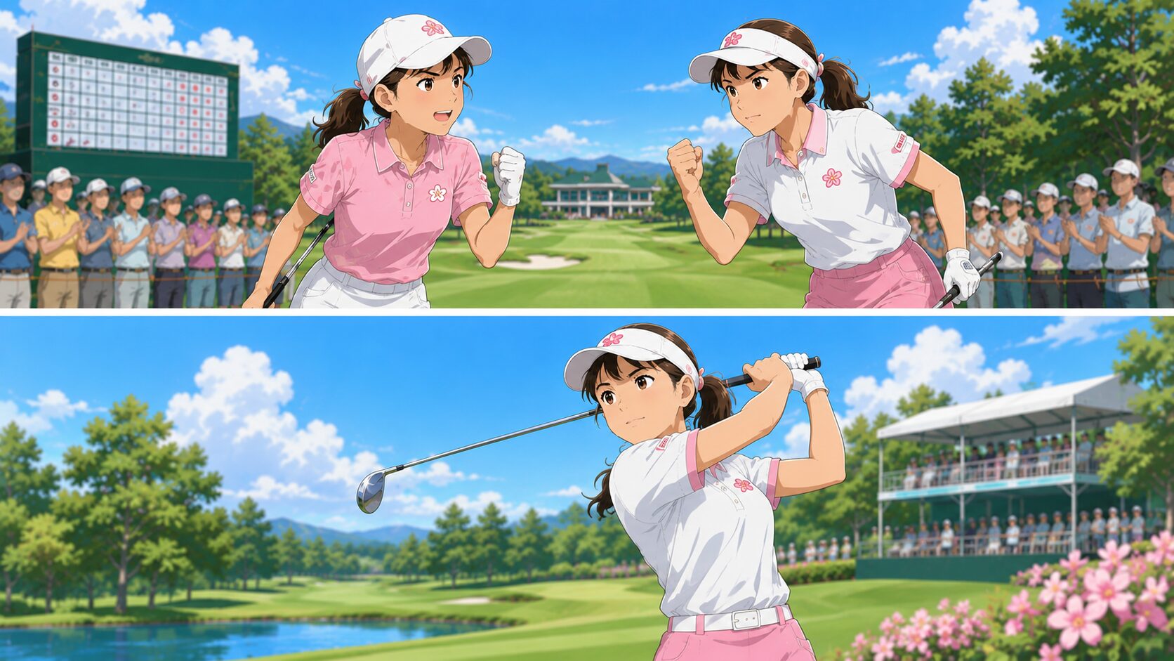 福田萌維と今西さくらが最終日まで激しい優勝争いを繰り広げたのイメージ画像