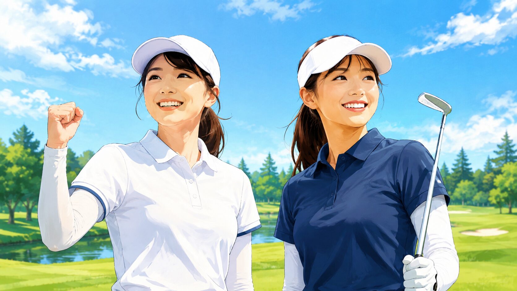 初日は大林奈央と保坂真由が5アンダーで飛び出したのイメージ画像