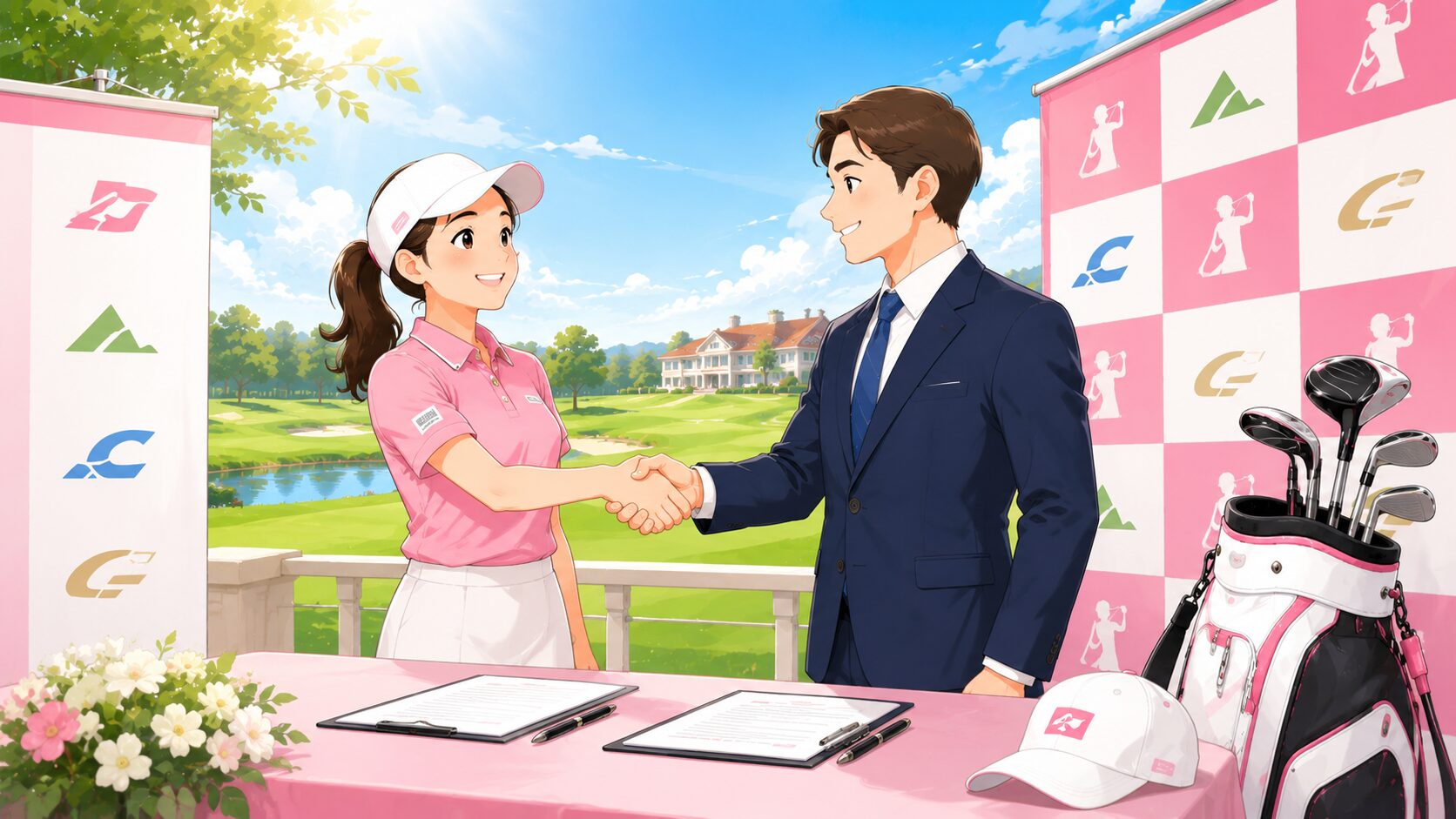 スポンサー契約のイメージ画像